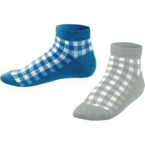 Esprit Sneakersokken Pixel Checks 2-Pack