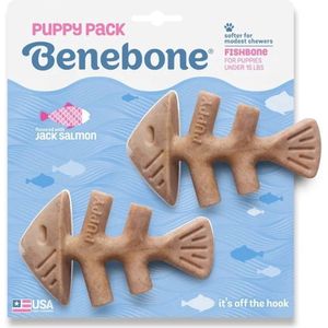 Benebone - Kauwartikelen - Fishbone Puppy - Zalm - S 660400