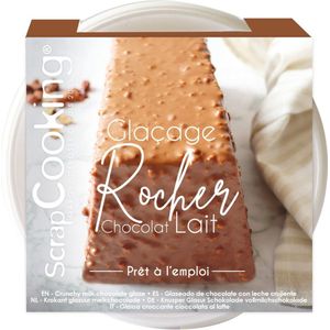 Scrapcooking Glaze - Witte Chocolade Rocher 400g