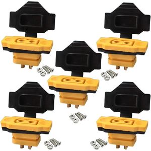 5 paar hoge stroom mannelijke XT60E-F XT60h kogelconnector kabelstekkers met rubberen dop schroeven waterdicht voor Lipo accu XT60-stekker