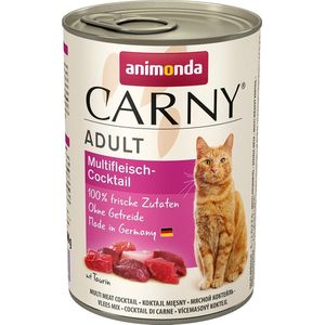 Animonda Carny Adult Multivlees Cocktail 6 x 400 gram ( Katten natvoer )