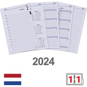 Kalpa 6221-24 Senior Agenda Binder Vulling 1 Dag per Pagina NL 2024