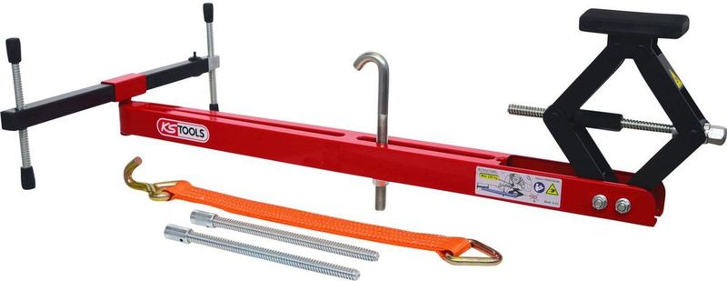 KS TOOLS - Universele Motorsteun Set - 4 Stuks - 160.0095