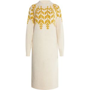 usha Maxi-gebreide jurk
