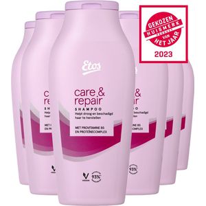 Etos Shampoo voordeelverpakking - Care & Repair - Vegan - 6 x 300ML
