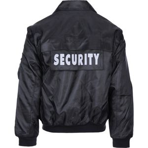 Fostex Garments - Security Jack with zip sleeves (kleur: Zwart / maat: XXXL)