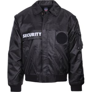 Fostex security jack met afritsbare mouwen zwart maat XL
