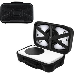 Opbergtas voor Xbox Series S - Hardcase voor Console, Controller en Gaming Accessoires, Zwart