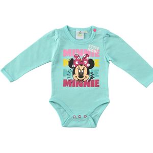 Minnie Mouse - Romper - meisjes - kraamcadeau - babyshower - lange mouw - maat 74/80