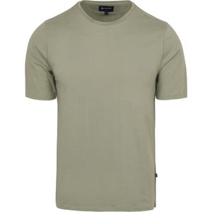 Suitable - Respect T-shirt Jim Olijf Groen - Heren - Maat S - Modern-fit