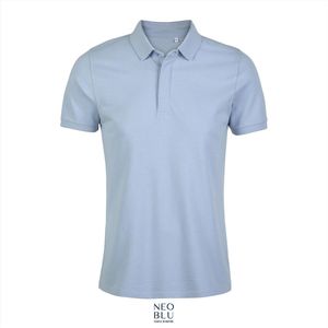 Neoblu Men´s Piqué Polo Shirt Owen NB3188 - SOFT BLUE - L
