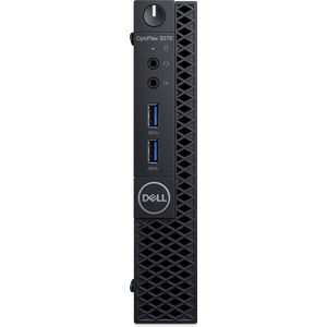 DELL OptiPlex 3070 Intel® Core™ i5 i5-9500T 8 GB DDR4-SDRAM 256 GB SSD Windows 10 Pro MFF Mini PC Zwart