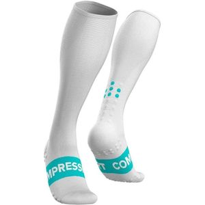 Full Socks Race Oxygen Compressiesokken - Wit
