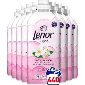 8x Lenor Wasverzachter Jasmijnbloem 55 Wasbeurten 1155 ml
