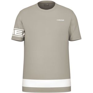HEAD - Proplayer Tee - Tennisshirt - Willow Grey - 100% Katoen