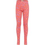 LOOXS Little 2601-7504-985 Meisjes Legging - Maat 92 - ornaje bloemprint van 97% Cotton 2% Polyester 1%lycra