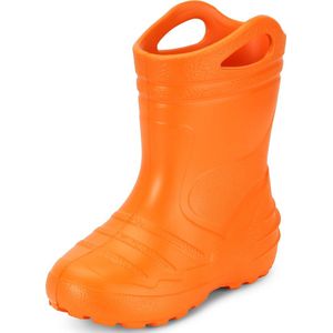 Ladeheid LA-KL-051-Summer Kinderen Regenlaarzen - Rubber Laarzen - EVA - Oranje - 23