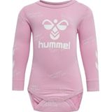 Hummel - Calen Body Longsleeve 214081 - Mauve Mist - Kinder Bodys