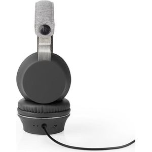 Nedis Bluetooth® Koptelefoon | On-ear - 18 Uur Afspeeltijd | Antraciet/Zwart