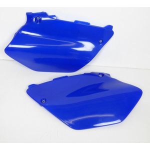 zij nummerplaten rechts links blauw ufo voor motor yamaha 250 wrz 2002 tot 2005