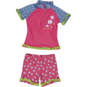 Playshoes - UV-zwemsetje voor kids - Bloem - maat 110-116cm