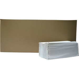 Papieren Handdoeken - Rerecycled - Z-vouw - 1-laags - 23x25cm - 5000 stuks