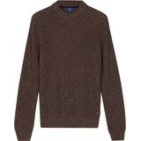 Baileys - Pullover - Taupe - Standaard - Lange Mouw - Modern Fit - Structuur