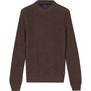 Baileys - Pullover - Taupe - Standaard - Lange Mouw - Modern Fit - Structuur