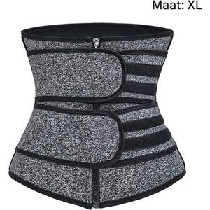 Gsedaox-Waist Trainer-Korset-Shapetape-Corrigerend ondergoed-Maat XL-Zweetband buik-afslanken-Afslankband-Shapewear Korset-Grijs