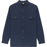 Quiksilver - Husson Sherpa - Overhemd - Dark navy - Lange Mouwen - 100% Katoen