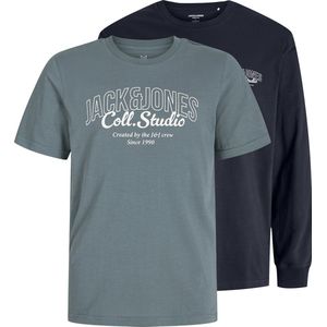 JACK&JONES - JJMAKOTO TEE MIX CREW NECK PACK JNR - Jongens - Lange mouwen shirts