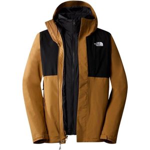 The North Face Carto Triclimate casual winterjas heren bruin dessin