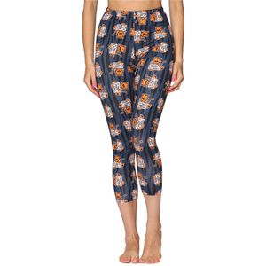 Merry Style – Leggings – Meisjes – 3/4 Capri – Katoen – Marineblauw/tijger – 170 - MS-MS10-409-LE