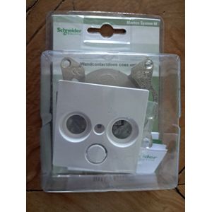 Wandcontactdoos Coax universeel - Merten system M