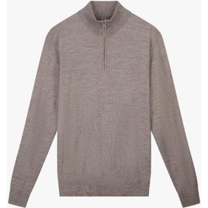Dstrezzed Half-zip Merino Wool Destin Skipper Coffee (405588 - 260)