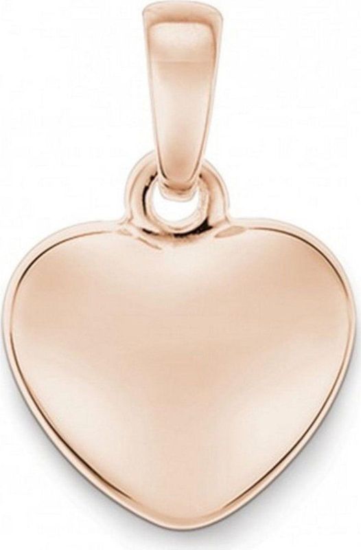 Quinn - Classics - Hanger - Roze Goud - Hartvormig - Gepolijst