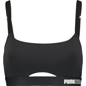 Puma - Sporty Padded Top - Sportbeha zwart - XS