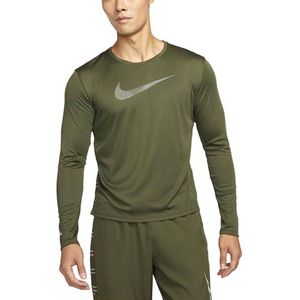 Nike - Dri-FIT UV Run Miler - Heren Sportshirt -S