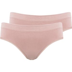 MAGIC Bodyfashion Bamboo Trendy Hipster (2-Pack) Rose Vrouwen - Maat M