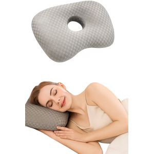 Dutchers - Oorkussen - Donut Kussen - Ringkussen - Orthopedisch Hoofdkussen - Zacht en Verstelbaar