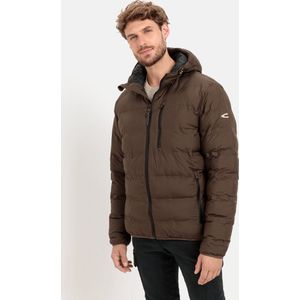 camel active teXXXactive® waterdicht waterdicht gewatteerd jack - Maat menswear-58 - Bruin