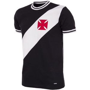 COPA - Vasco da Gama 1970 Retro Voetbalshirt - Heren - Zwart - XL