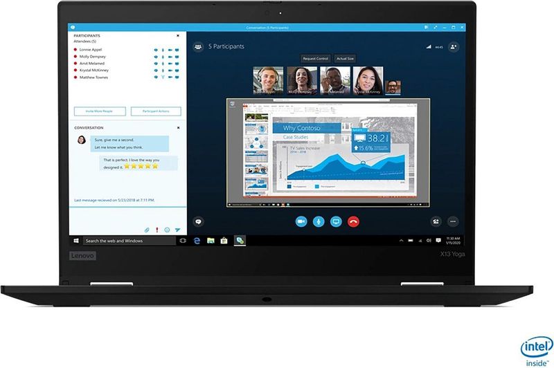 Lenovo - ThinkPad X13 - Laptop - Zwart - Intel Core i7 - 32 GB RAM - 2 TB SSD