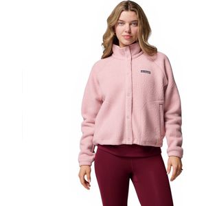Columbia Jasper Ridge™ Pebbled Snap Fleece Met Volledige Rits Roze S Vrouw