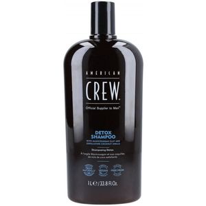 American Crew - Detox Shampoo - 1L | Professionele Diepe Reiniging voor Haar & Hoofdhuid - Heren - Dames