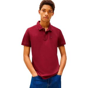 Tommy Jeans - Placket Slim Fit - Korte Mouw Poloshirt - 100% Regeneratief Katoen