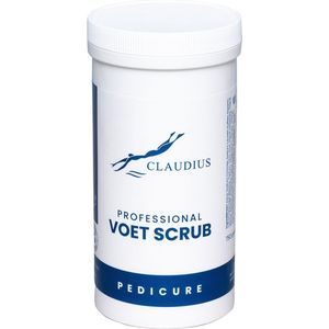 Professional Voetscrub 750 gram – 100% natuurlijke milde scrub korrel – voedende voetenscrub in hygiënische pot