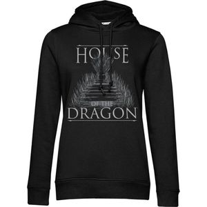 Game of Thrones House of the Dragon Trui met capuchon zwart M