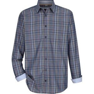 Babista herren Overhemd - 43/44 - blauw