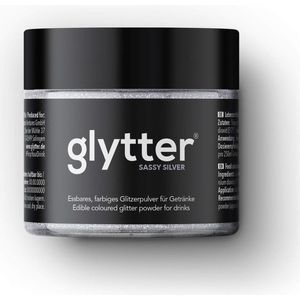 Glytter - Glitter voor Drankjes - Sassy Silver